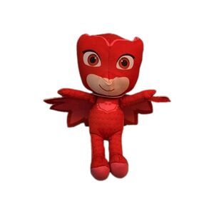 Disney Jr. PJ Masks Cartoon Red Owlette Owl Stuffed Plush Amaya Superhero